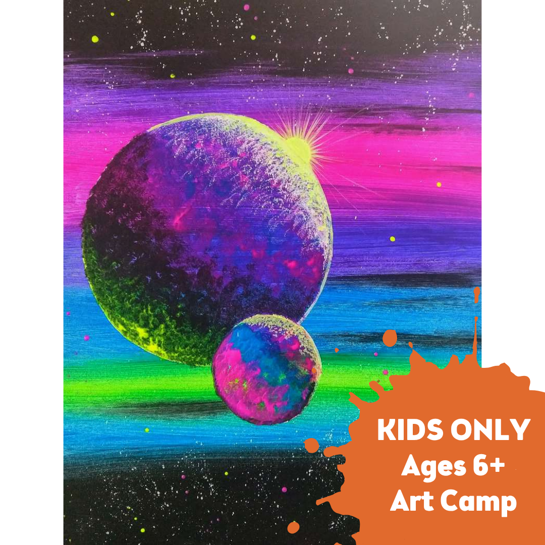 Art Camp! Ages 6-13!